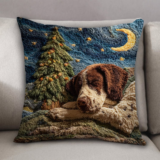 Christmas GSP Embroidered Pillow